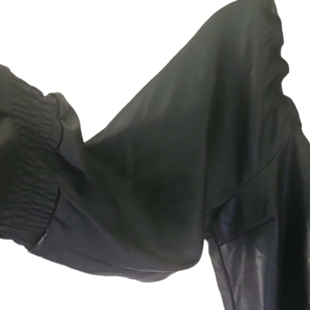 Kendall & Kylie Black Faux Leather Mini Dress - Picture 4 of 9